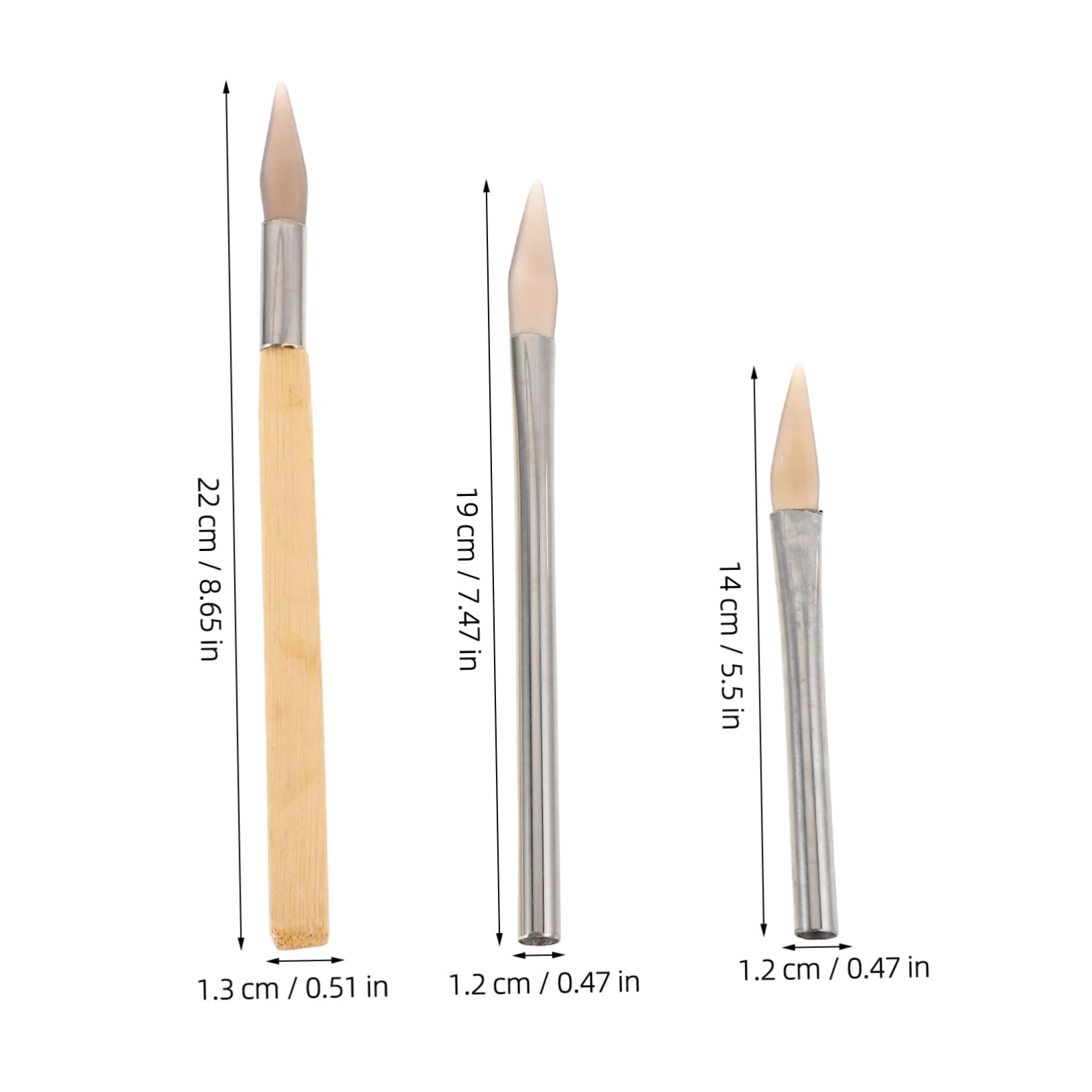 Gadpiparty Polishing Stick Agate Knife for Jewelry Shine Scratch Removal Comfortable Grip for Rings Bracelets