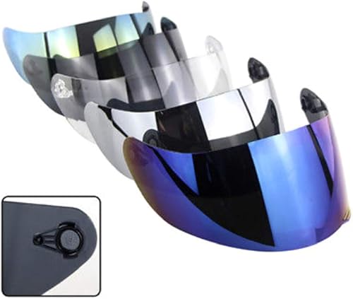 Miniatura 6 de Protector de casco de motocicleta, visera de lente de casco de repuesto completo para casco de moto K1 K3SV K5