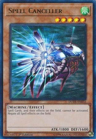 Yu-Gi-Oh! - Cancelador de hechizos - DUDE-EN032 - Ultra Raro - 1 Edición - Duel Devastator