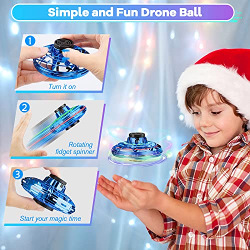 Vantexi 758439828220 Flying Fidget Spinner,2024 Upgraded Flying Spinner Mini Hand Drone thumb #1