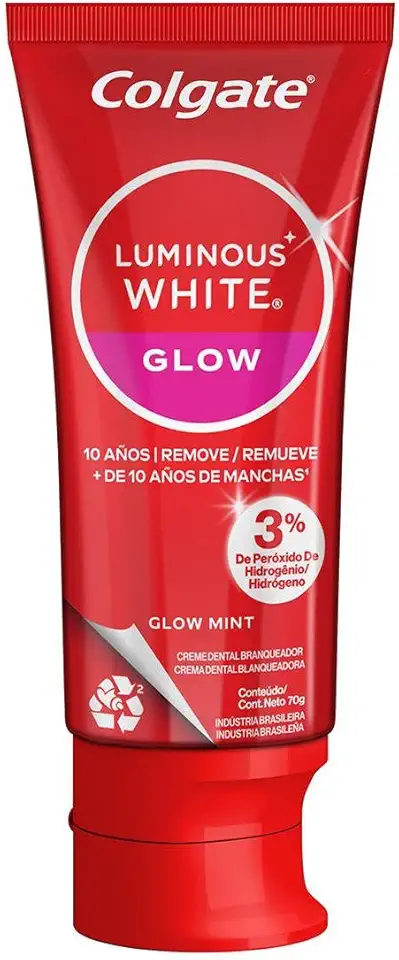 Colgate Creme Dental Clareador Luminous White Glow 70g