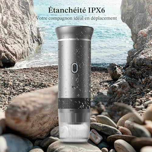 Expresso portable 20 bars 2-en-1 capsules/moulu Vunzo – Image 4