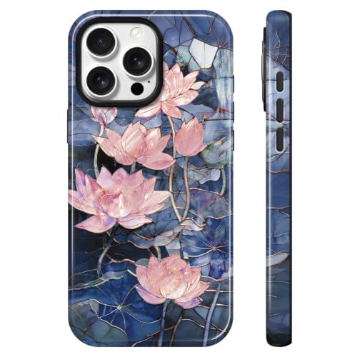 Mosaic Lotus Floral Phone Case