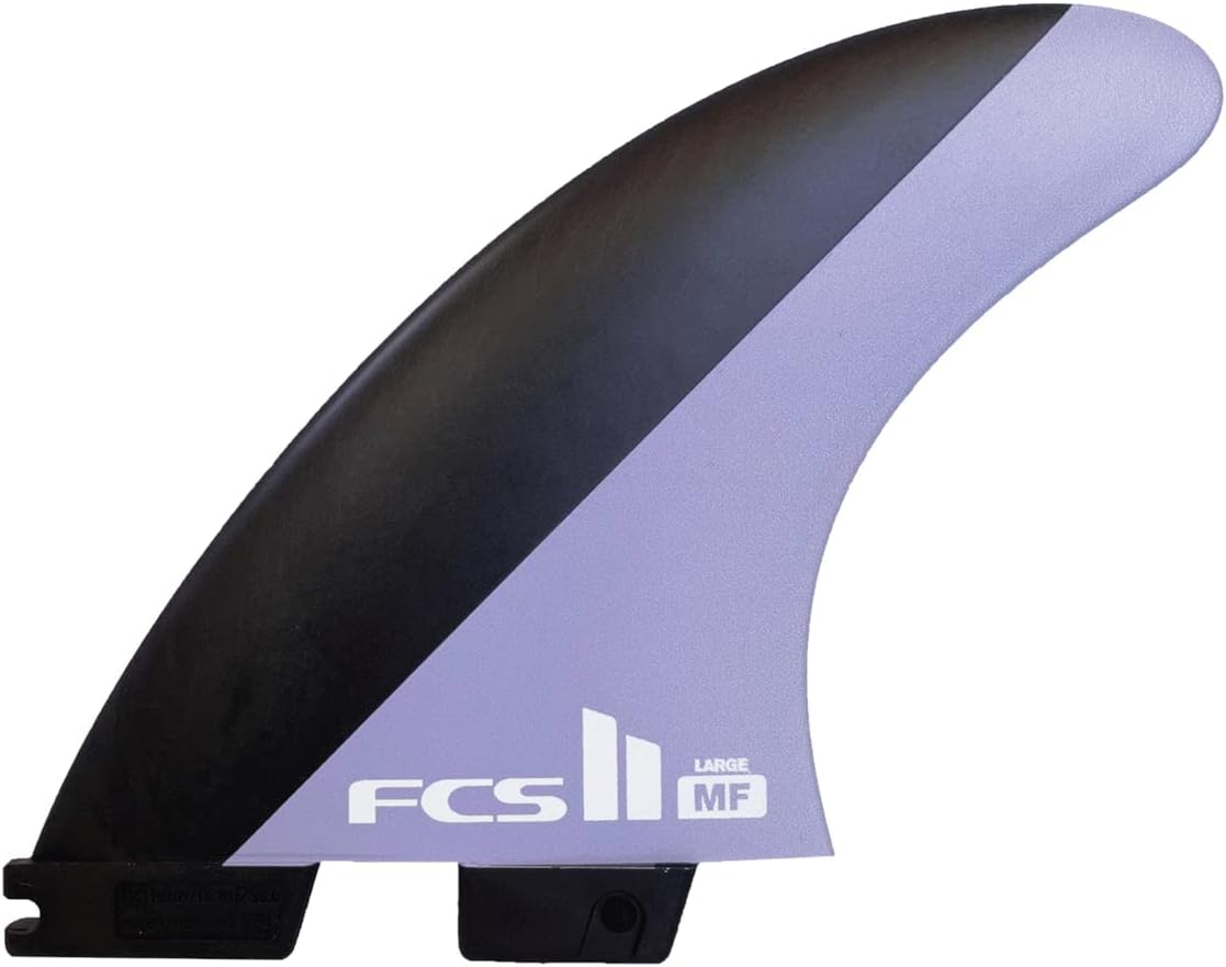 FCS 2 MF PC Tri-Fin Set Charcoal-Lavender M