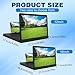 Big Screen Phone Magnifier,HD Screen Expander, Foldable Phone Stand with Movie Screen Amplifier for Travel, Portable 3D Magnifying Screen for Elderly, with All Phones (12 in)