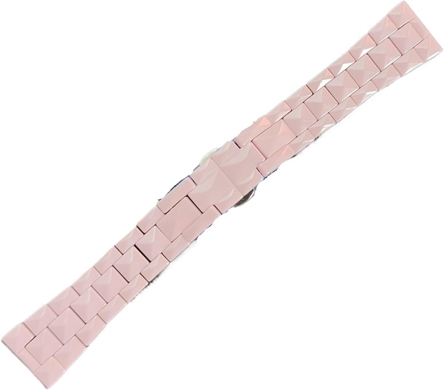 Stainless Steel Ceramic Watch Band Replacement Watch Strap Men Women Universal Watch Band