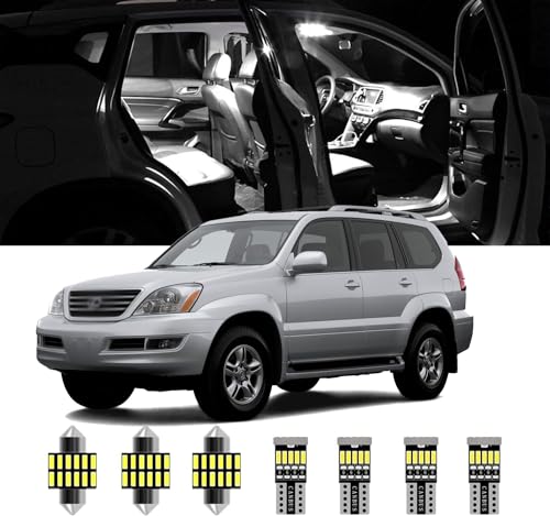 Kit de luces LED interiores 17 piezas para Lexus GX470 miniatura 1