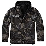warmes Fleecefutter Spaß kostet Männer und Herren Gefütterter Windbreaker Jacke mit Aufnäher Old School Größe S bis 7XL