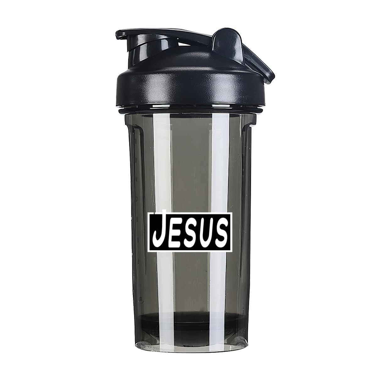 Jesus Christian 18 Ounce Shaker Cup,Fashion Theme Pattern Shaker Bottle Leak-proof Workout Shake Bottles 500ML/18 oz Perfect for Pre Workout-3-1