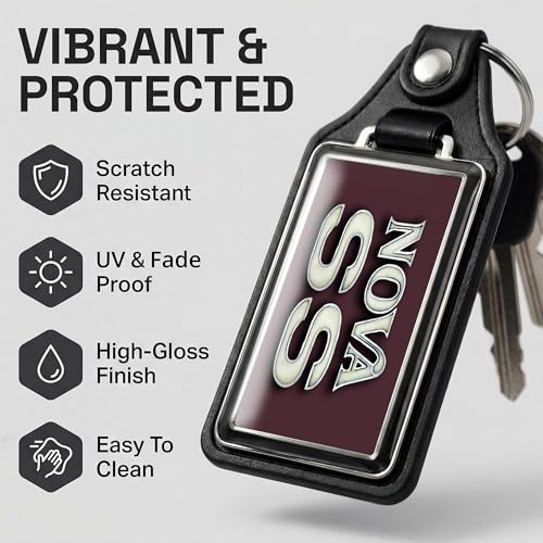 Image of Brotherhood Car Key Chain for Nova - Classic Models Keychain for Men and Women Gift Key Ring