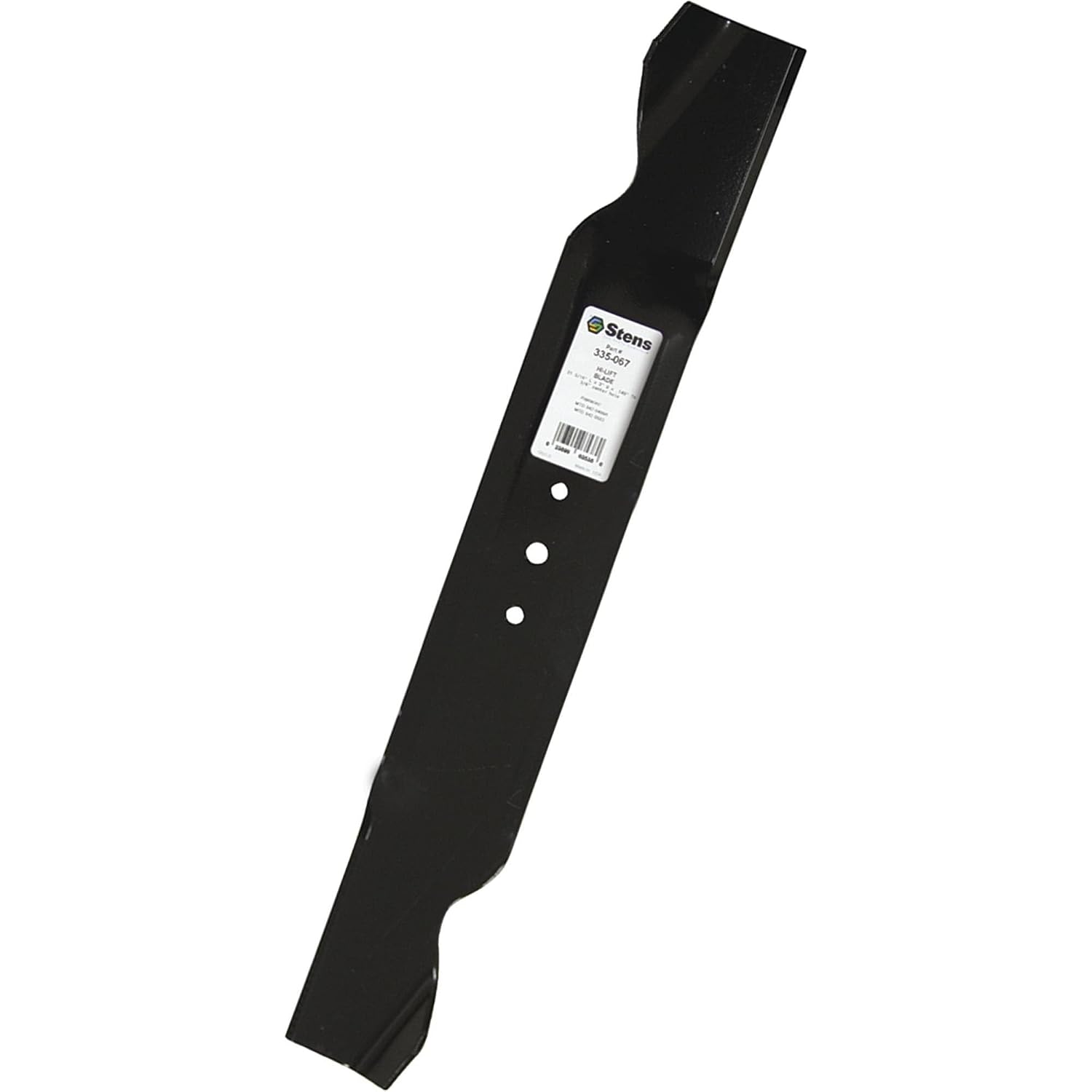 Stens 335-067 Hi-Lift Blade for MTD 942-0499A,Black