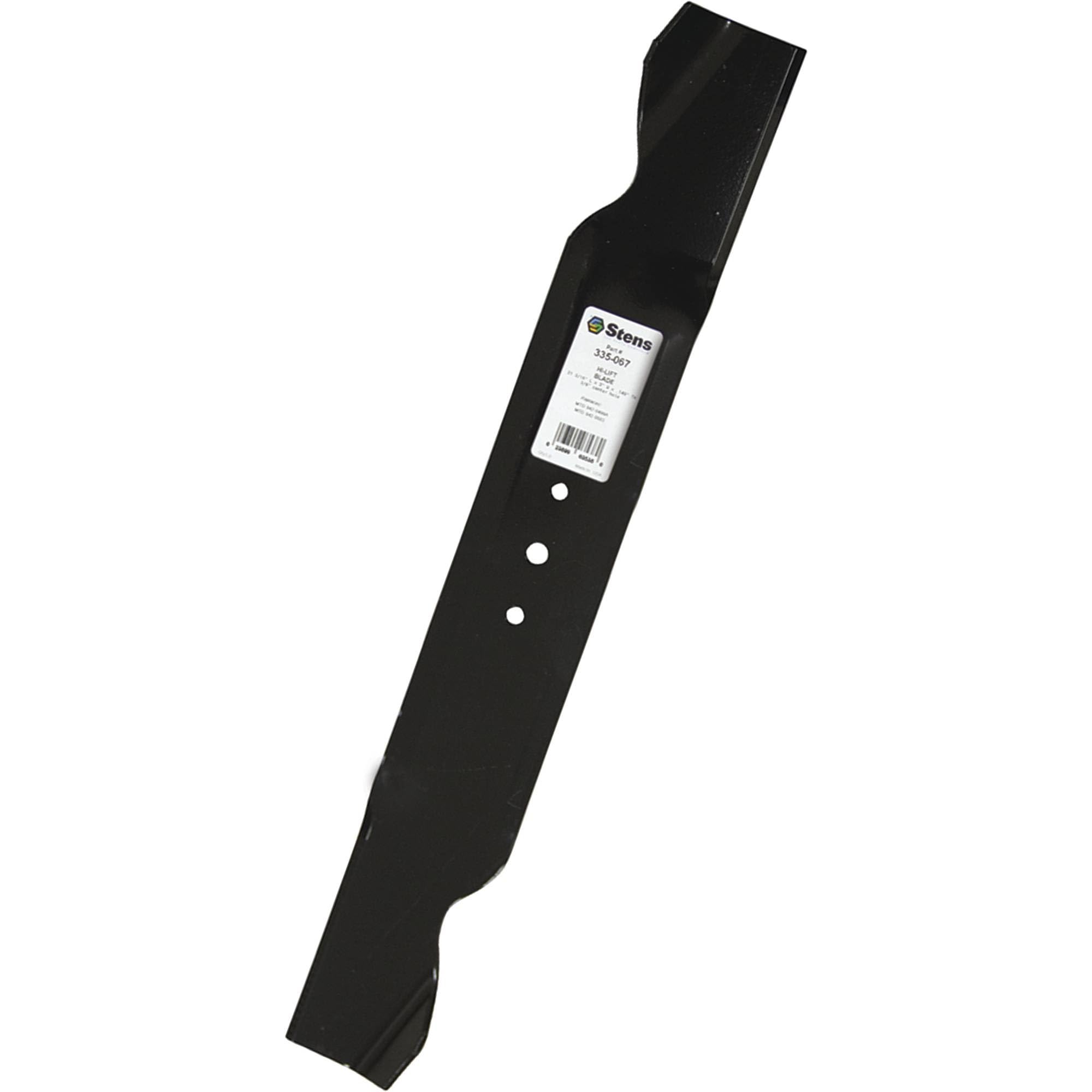 Amazon.com : Stens 335-067 Hi-Lift Blade for MTD 942-0499A,Black