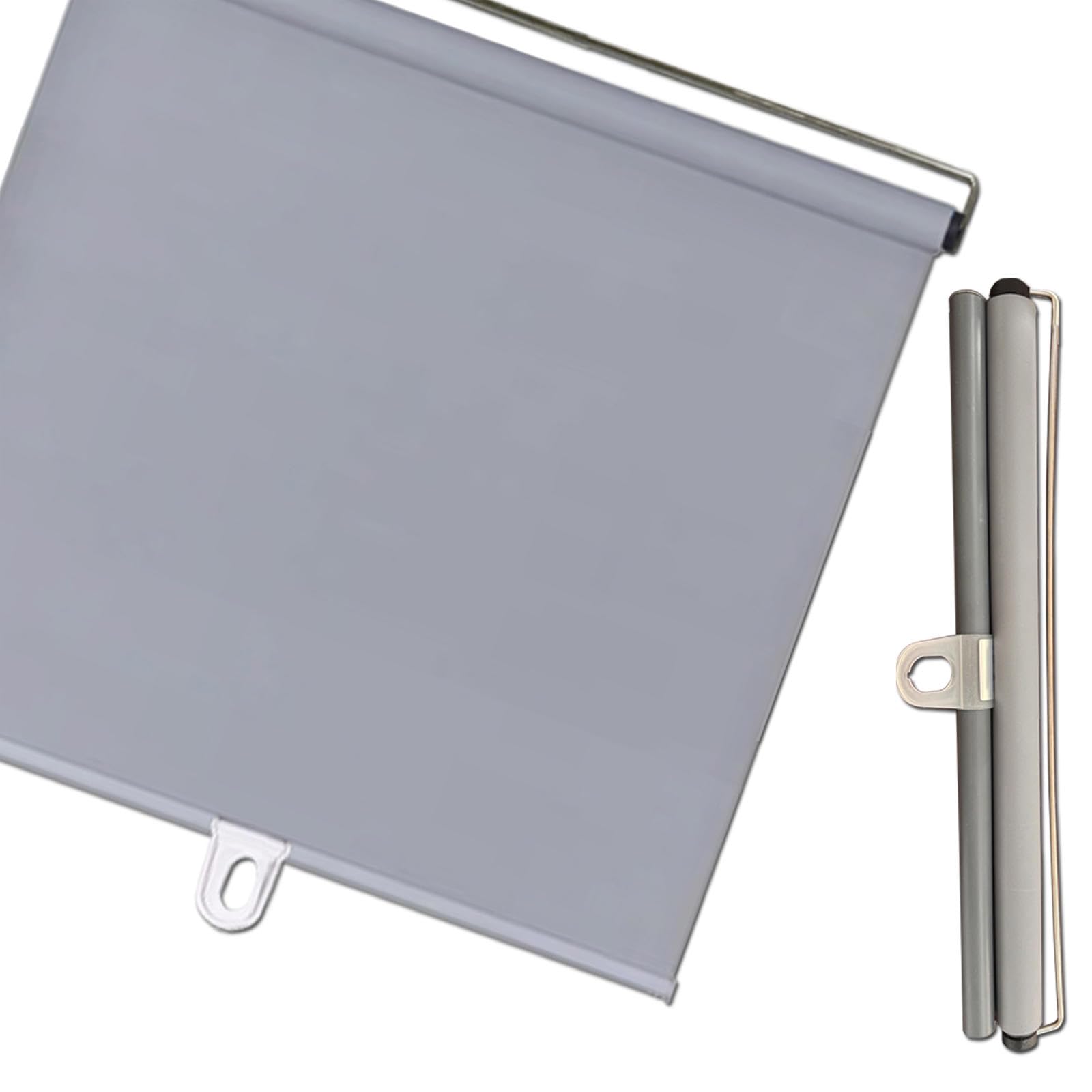 Tende a Rullo Senza Fori,Tenda Avvolgibile Oscurante Termica,100% Protezione UV,Tenda Retrattile Portatile,Tenda a Rullo Parasole per Finestre,Grey-140x200cm(55.1x78.7in)