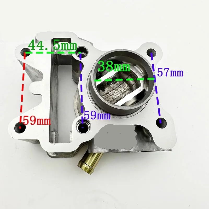 Kit cylindre-piston 50cc 4T alésage 38 mm compatible avec V50 X 3B3-E1311-00 - 3