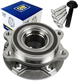 DJB 513301 Front/Rear Wheel Bearing and Hub Assembly 5 Lugs Fits for Audi A4 A5 A6 A7 A8 Quattro allroad Q5 RS5 RS7 S4 S5 S6 S7 S8 SQ5 2008-2018, Replaces BR930817