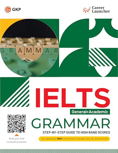 Image of GKP IELTS 2025 Set of 6 Books for Academic+ General Test by Career Launcher (Reading, Listening, Writing, Speaking, Grammar and Aviator) Edition| English Books