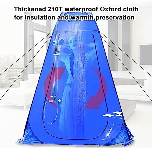 Portable Changing Room Tent for Pontoon Boats - Pop Up Shower & Bathroom Privacy Tent, Outdoor Camping Changing Room, Portable Toilet Privacy Shelter, Instant Setup