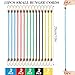 Wanmu 15 Pcs Mini Bungee Cords with Hooks, 10