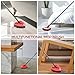 Spin Mop Scrub Brush Head, 2 PCS Mop Scrubber Head for Kitchen Bathroom and Various Hard Surfaces