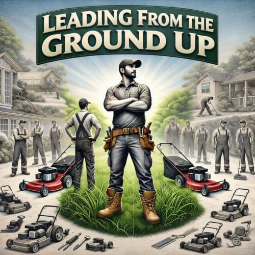 Diseño de la portada del título Leading from the Ground Up