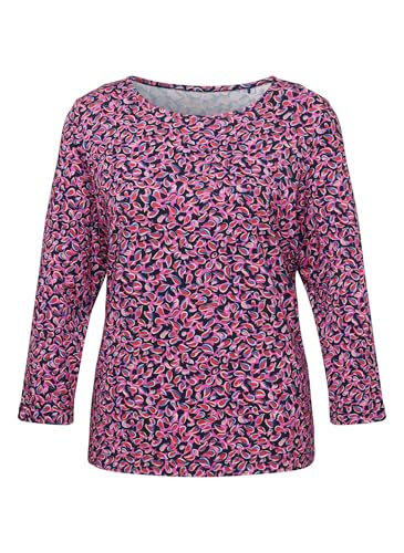 Rabe T-Shirt Gemustert - Rundhals, 3/4 Arm