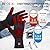 Heated Glove Liners for Men Women, Rechargeable Battery Electric Heated Gloves, Winter Warm Glove Liners for Arthritis Raynaud, Thin Gloves Riding Ski Snowboarding Hiking Cycling