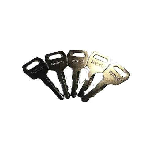 Llave de 5 unidades para Toyota Forklift Lift (modelos tempranosantiguos) 511416 57421-22060-71 TOYOLD C3 Keys