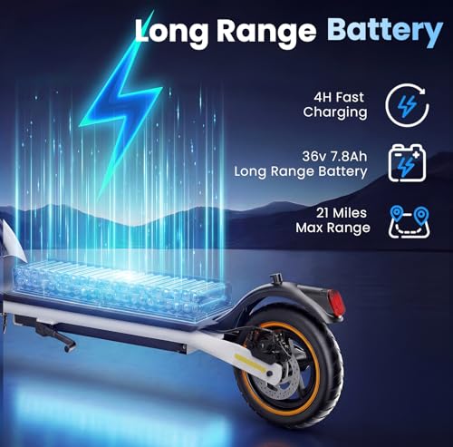 Image of Electric Scooters - Electric Scooter Adults, 1200W /1000W /500W Motor, 28 /25 /21 /18 MPH Top Speed, 10'' /8.5'' Tires, 28 /25 /23 /21Miles, APP Control E Scooter for Teens