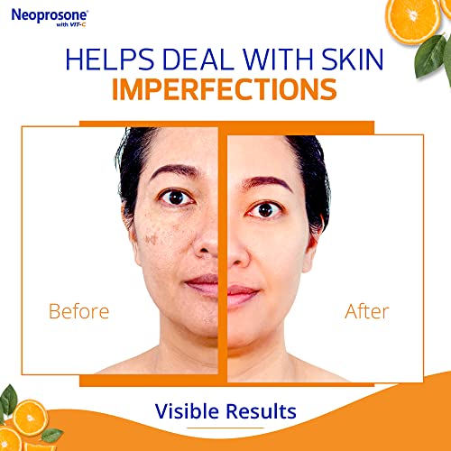 NEOPROSONE 20% Vitamin C Dark Spot Cream - 1 Fl oz/30ml - Skin Brightening Gel with Hyaluronic Acid, Vitamin E - Image 5