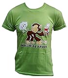 Lässiges Design Goodman Herren T-Shirt Gift Gruen Musical Fruit Punk DJ AFFE S 46
