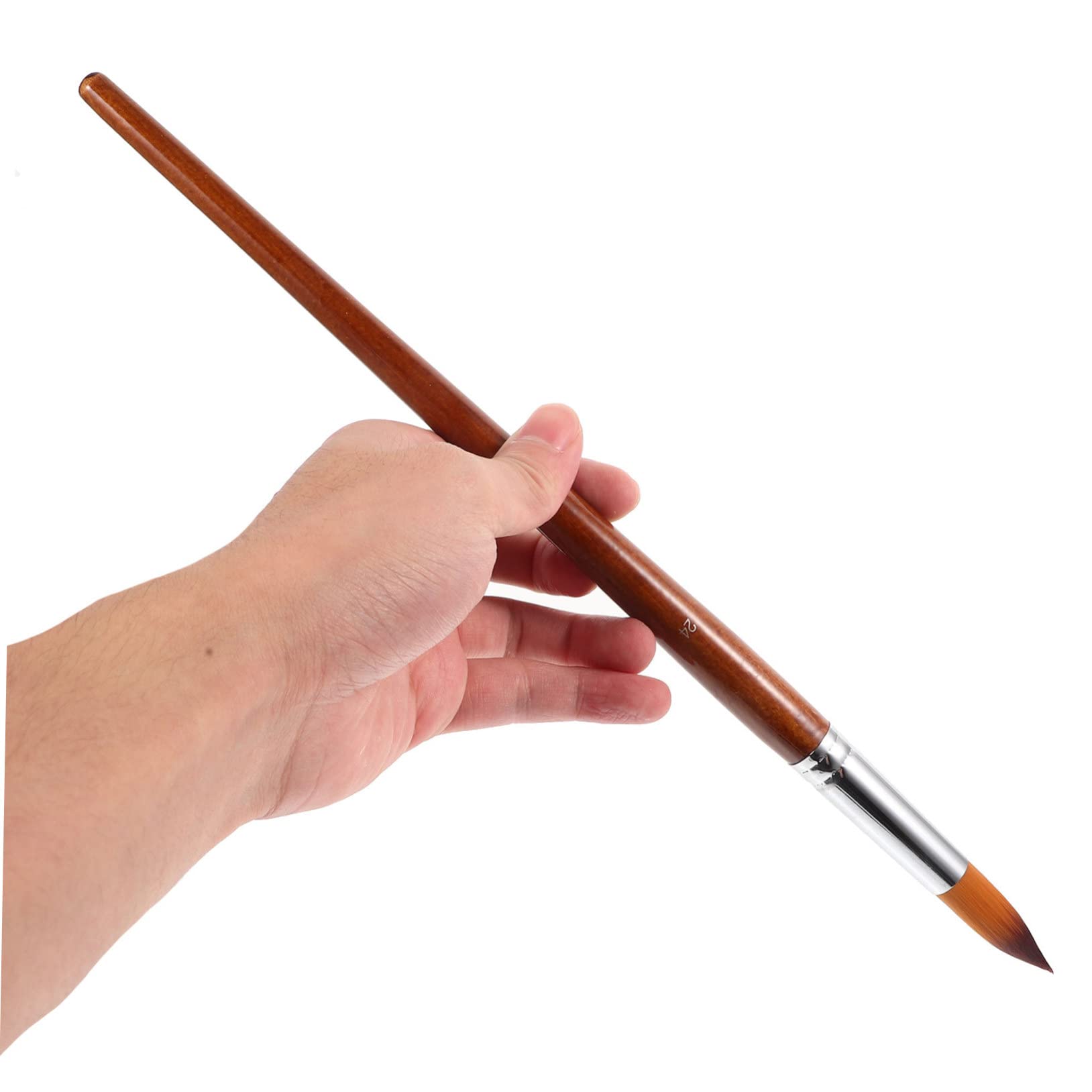 NUOBESTY 26piezas Pinceles De Nylon De Doble Color para Acuarela Pintura Acrílica y Óleo Kit De Pinceles para Estudiantes De Arte y Suministros De Pintura