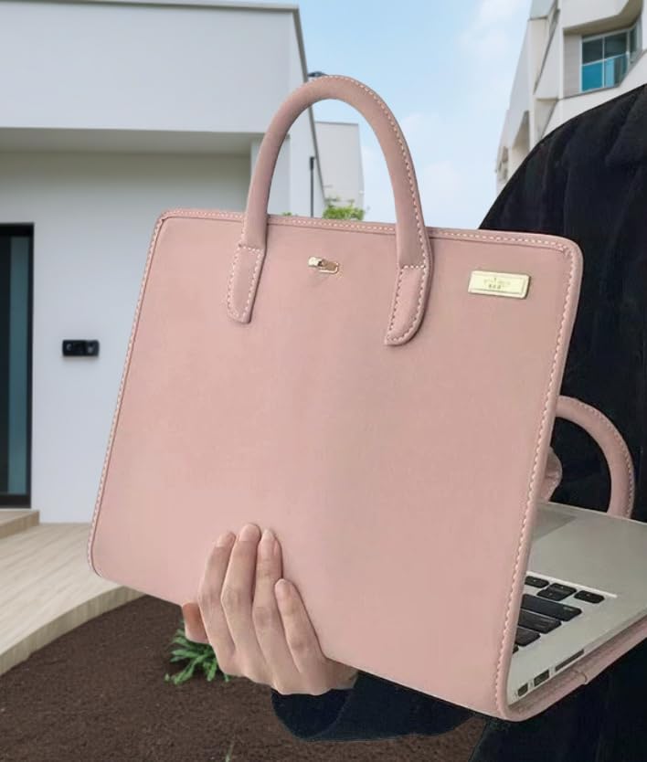 Laptop bag, laptop tote, pink girl computer.3