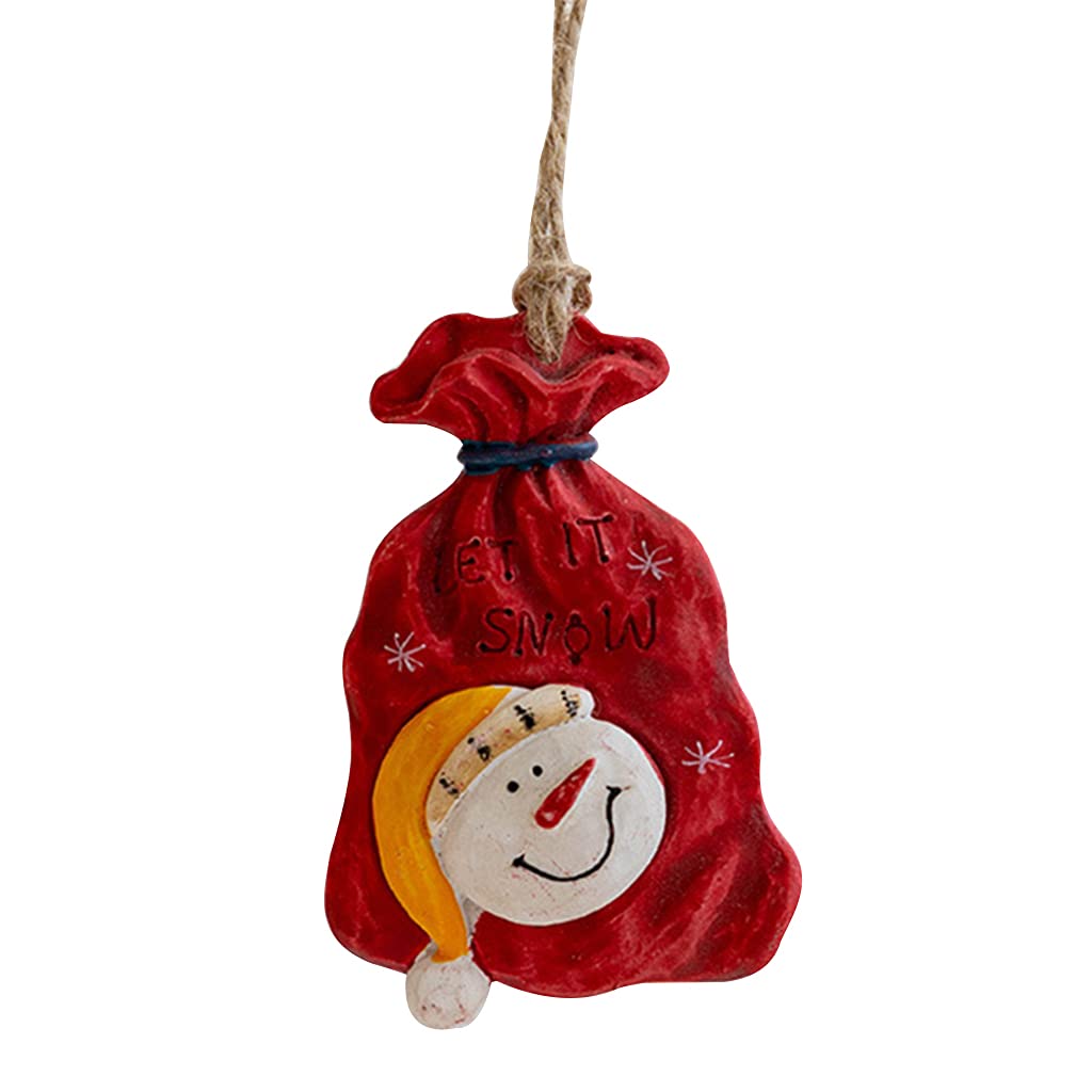 Kalttoy C 2.75Inch-3.14Inch Pendants Decoration Small Hristmas Tree Decorations Suitable For Hristmas Tree Decorations Decorative Hanging Ornaments For