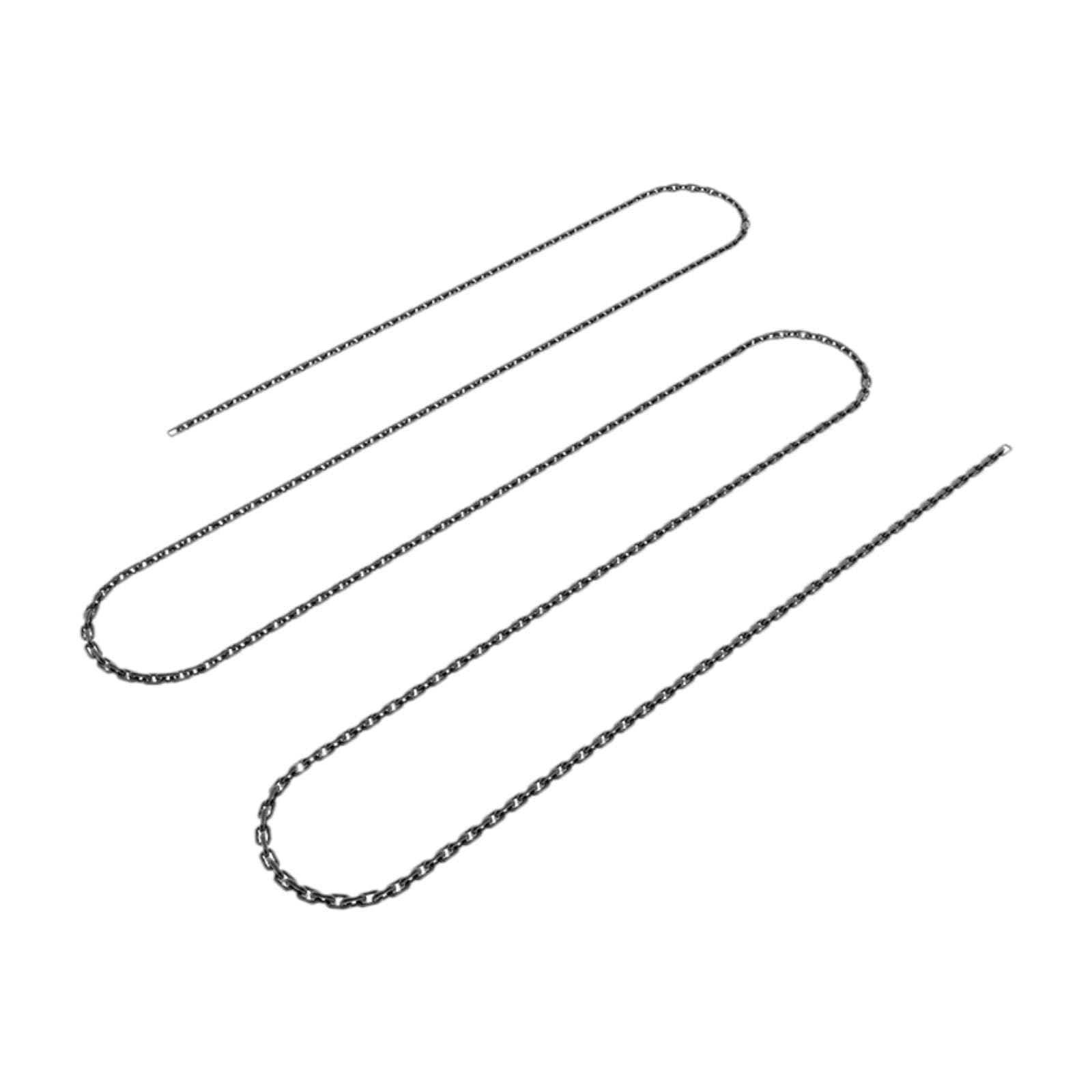 F Fityle Tiny Metal Chain Model for Miniature Scenes Decoration Workshop Equipment Realistic Classic Replacement Modified Parts Tools, 1.4mm