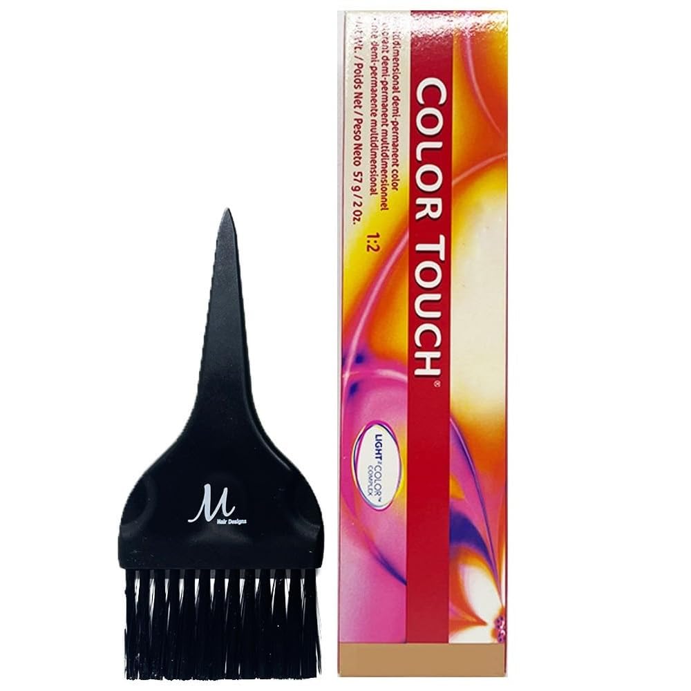 Color Touch 5/0 Light Brown/Natural Hair Color 2 Oz and M Hair Designs Tint Brush (Bundle) Color Touch 5/0 Light Brown/Natural Hair Color 2 Oz and M Hair Designs Tint Brush (Bundle)