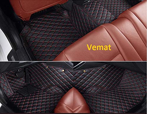 VEMAT Tapis de Sol sur Mesure en cuir pour protection auto - 2