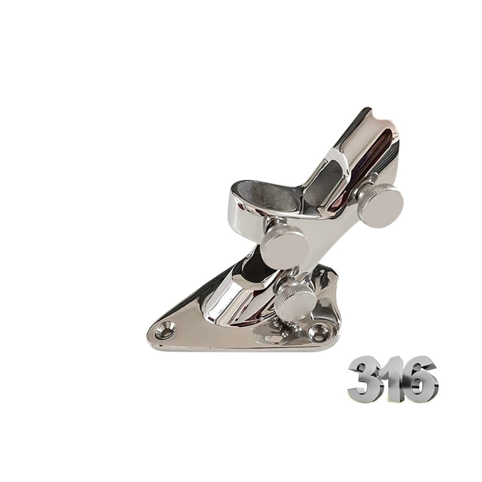 Marine Bracket 316 Stainless Steel Ship Yacht Hardware Accessories Flagpole Bracket