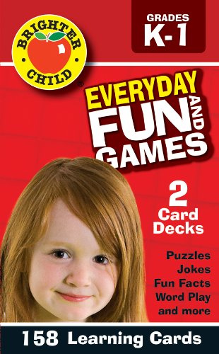 Everyday Fun and Games Flash Cards, Grades K - 1
