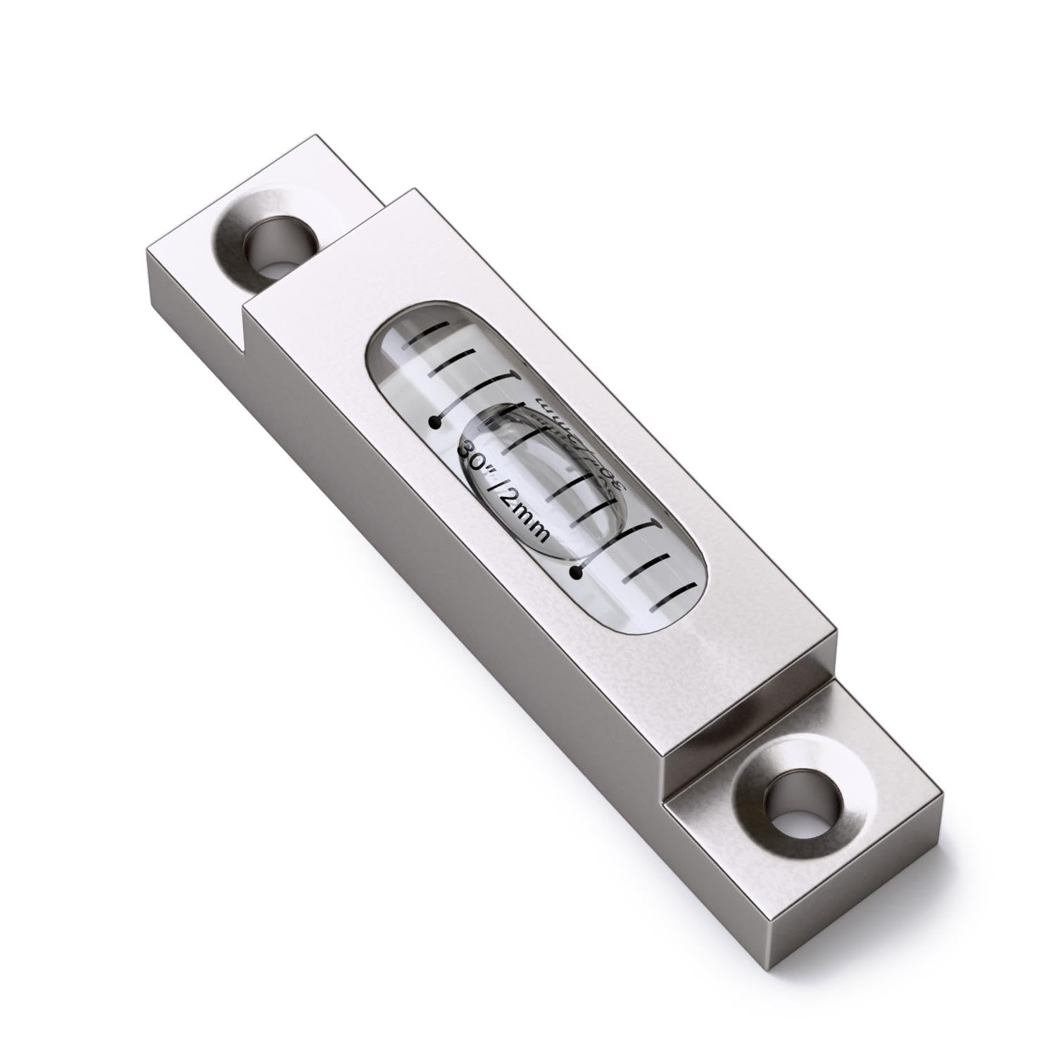 Metal Precision Level Glass Vial, Spirit Bubble Level, Accurate, 66mm -MGV-661514-CS