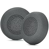 Ersatz-Ohrpolster für Logitech Zone Wireless Headset aus PU und Nylon für dauerhaften Komfort und effektive Umgebungsgeräuschunterdrückung (Titanium Football)