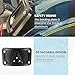 ECOTRIC Curved Laydown License Plate Mount with Frame Harley License Plate Mount Replacement for 3148