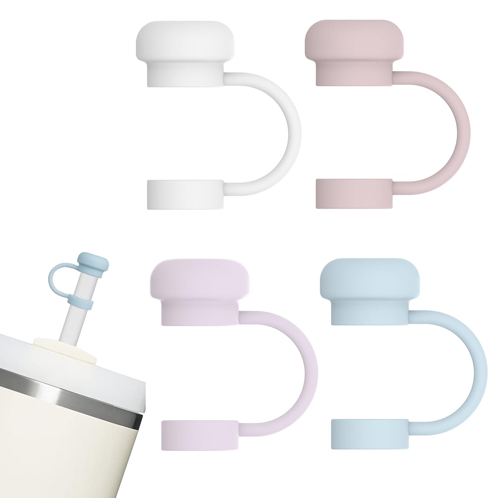 【Amazon 限定ブランド】Xiayu offi ップアクセサリーストローキャ…
