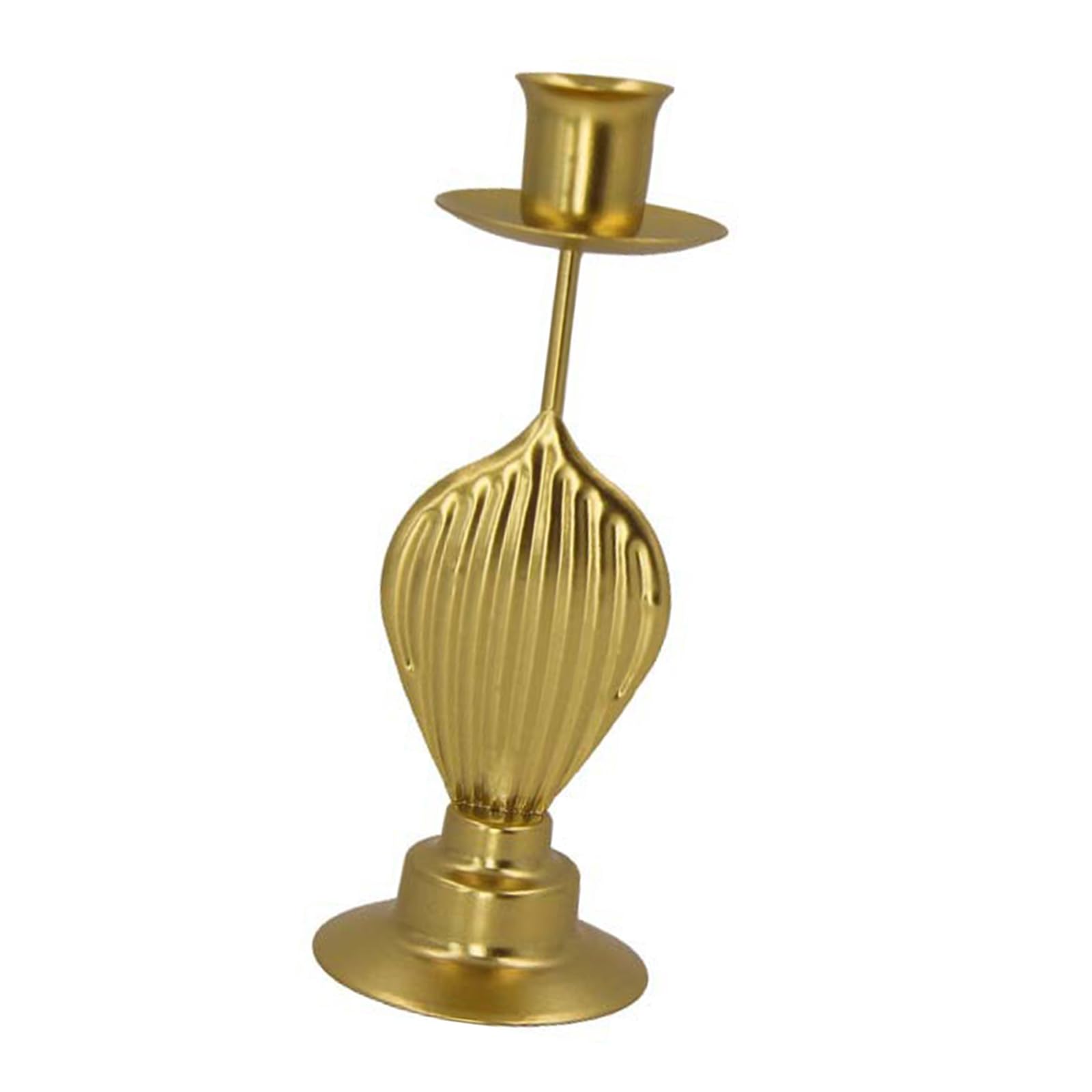 Elnwnnkc Iron Holder with Intricate Detail Metal Taper Stand Candlestick Romantics Table Centerpieces Decors Iron Candlestick