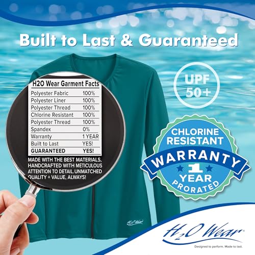 Long Sleeve Zip Front Aqua Shirt4