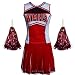 High School Musical Cheerio Glee Club 2 Pcs Cheerleader Costume Pom Poms US 2 4