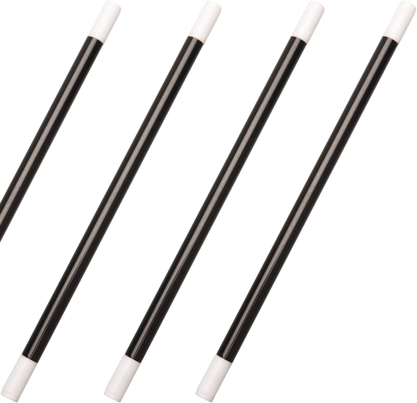 Yeesabella4 Pcs 9.6 Inch Magic Wand Long Spell Casting Stick Magician Costume Accessories Halloween Party Favors Accessories