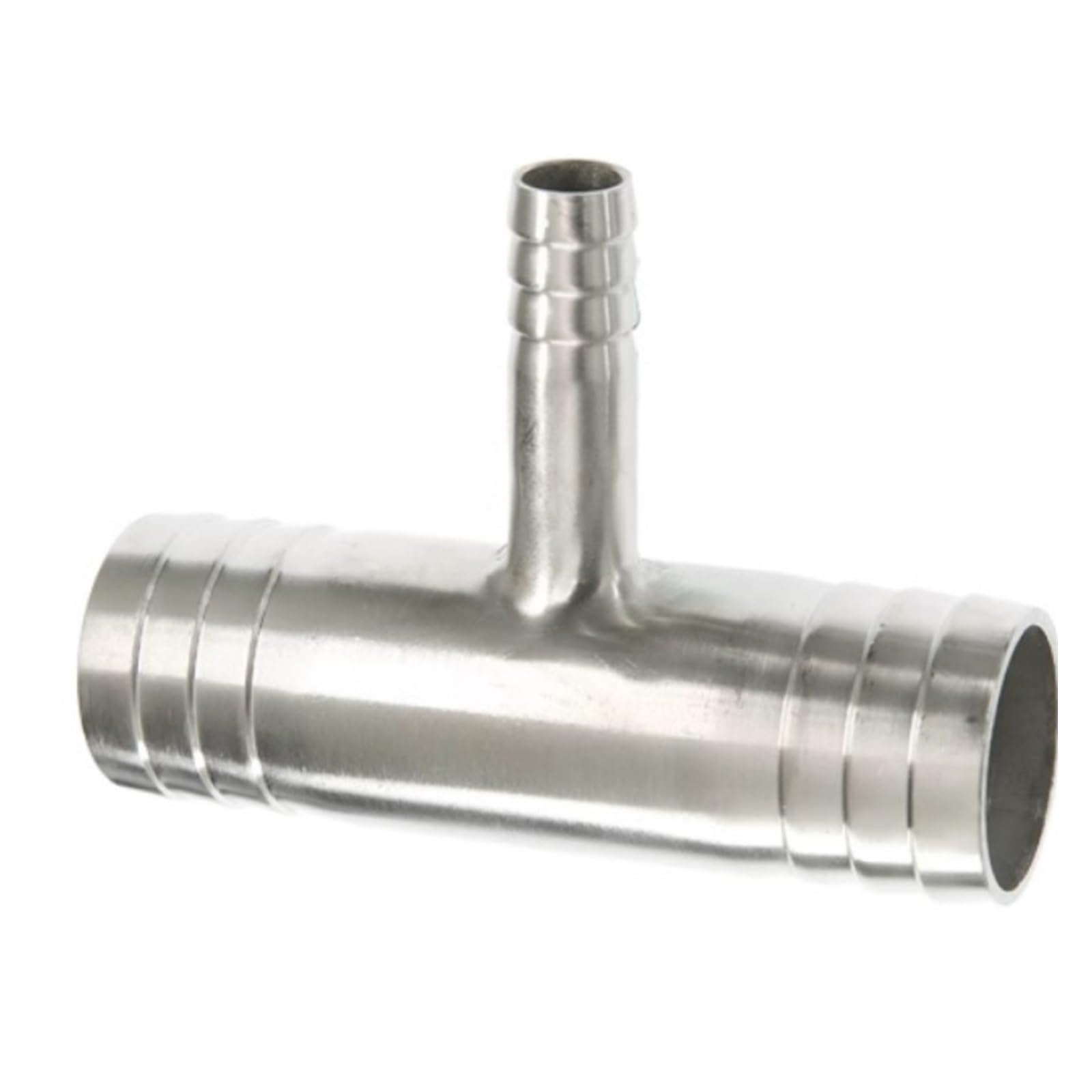 Reductor de púas de manguera en T de 6, 8, 10, 12, 14, 16, 19, 20, 25, 32, 38-51 mm, divisor de 3 vías, conector de cola de manguera de acero inoxidable 304, accesorio de acoplamiento(32-25-32mm