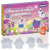 Facile à utiliser : les planches de perles à repasser se combinent parfaitement avec nos perles à repasser de 10 mm - Les perles à repasser sont également compatibles et peuvent être utilisées comme kit de bricolage