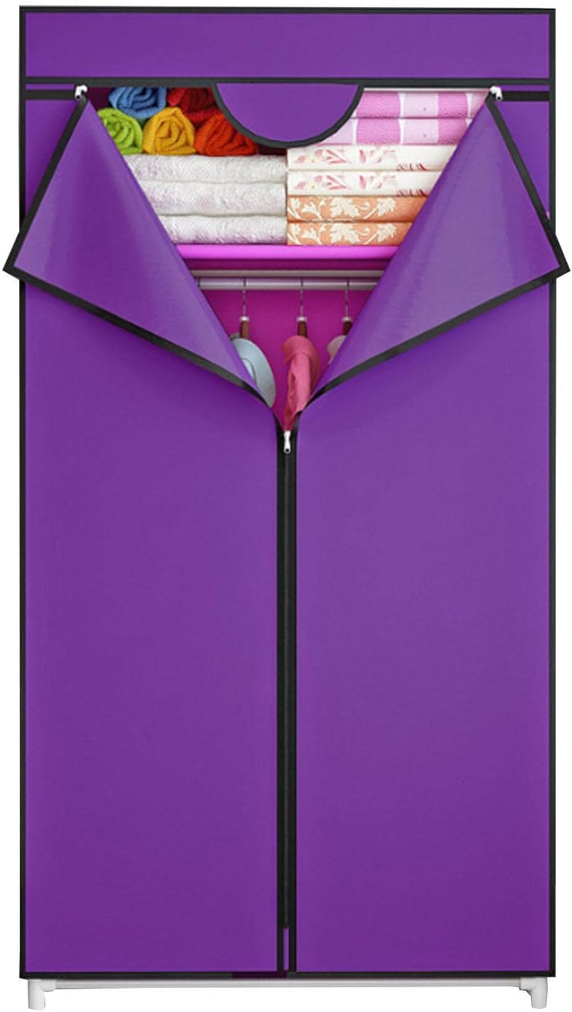Armoire-penderie portable en toile pour vêtement de chambre