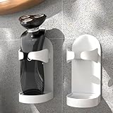 PERSENTU 2 PCS Large Diameter Electric Toothbrush Holder 3.3-5.5 cm Diameter, Strong Adhesive Electric Shaver Razor Holder Wall Mounted, Adjustable Electric Toothbrush Stand Toothbrush Organizer - Image 3